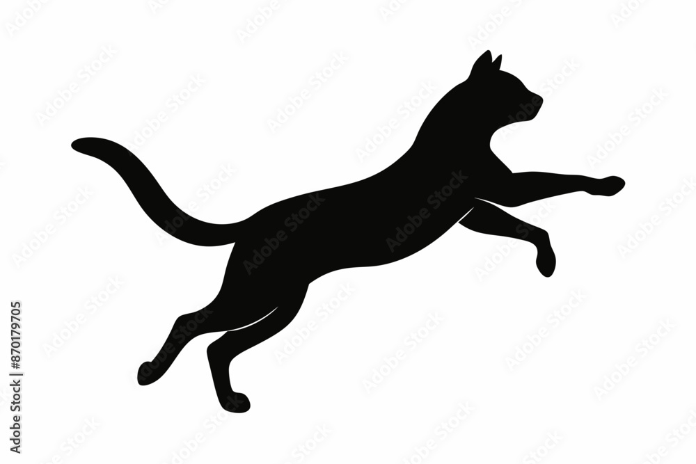 black and white cat silhouette, cat vector illustration, cats silhouette, animal silhouette isolated vector Illustration, png, cat icon black and white cat silhouette, cat vector illustration, cats silhouette, animal silhouette isolated vector Illustration, png, cat icon
