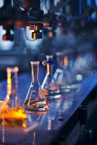 Chemical Reactions in Action: The Dynamic World of Laboratory Hazards.