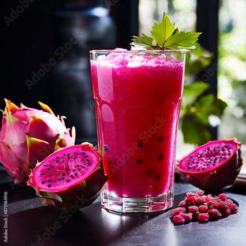 fruit cocktail with watermelon