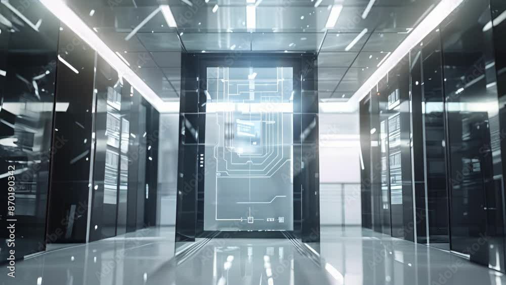 A government building implements 5Gpowered access control systems allowing only authorized personnel with encrypted credentials to enter.
