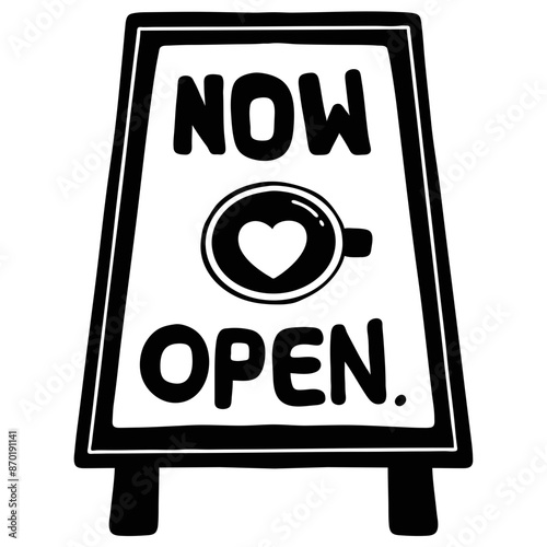 Open sign