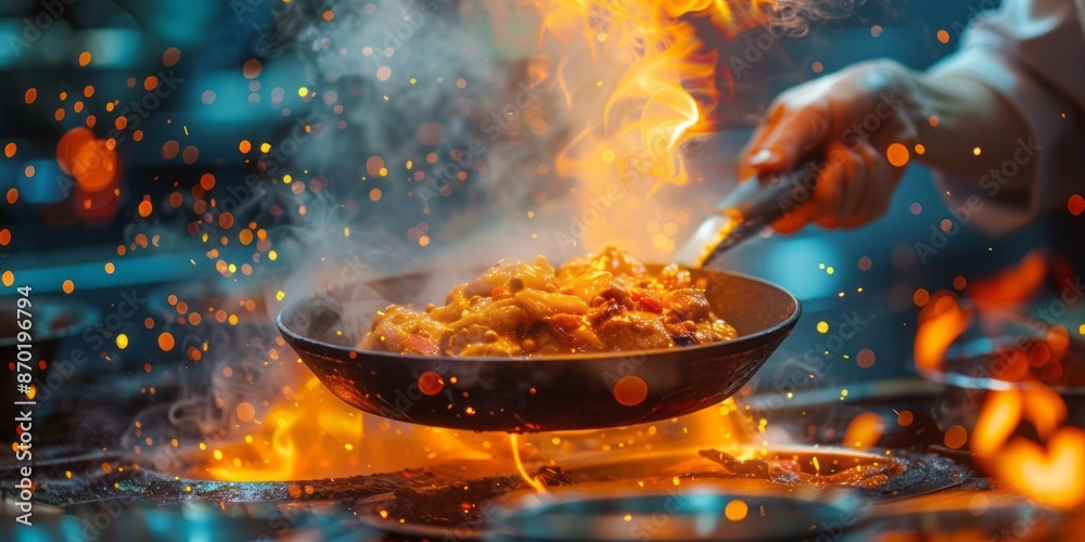 Flamboyant Cooking: A Sizzling Symphony of Flames and Culinary Art
