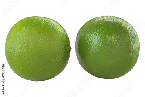 Lime isolated on transparent background