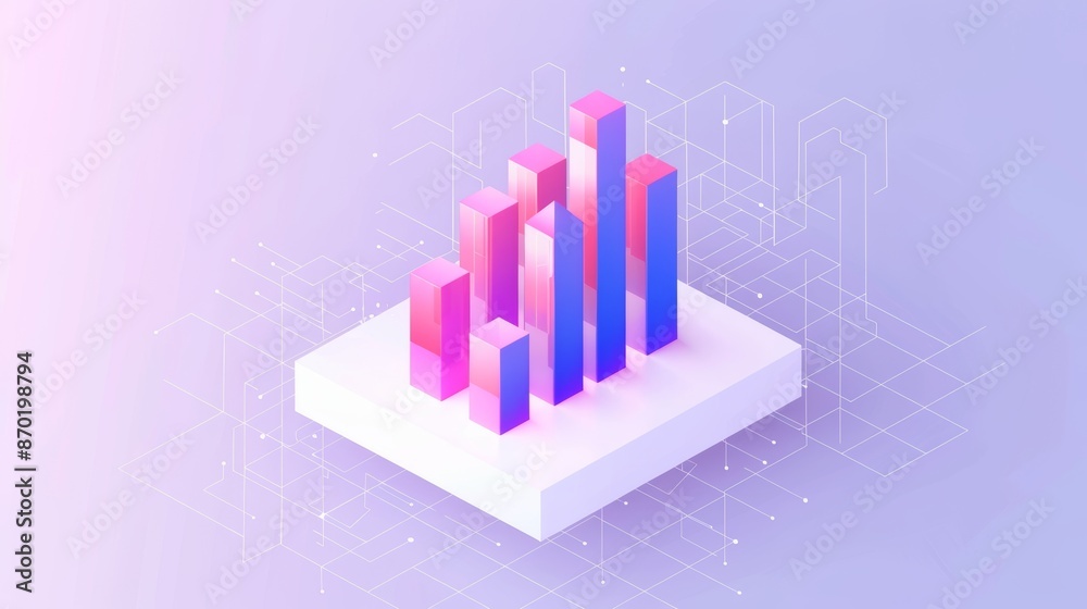 Isometric 3D intelligent data analytics platform, modern tech design, colorful flow icons, highly detailed, innovative and dynamic Isometric 3D intelligent data analytics platform, modern tech design, colorful flow icons, highly detailed, innovative and dynamic