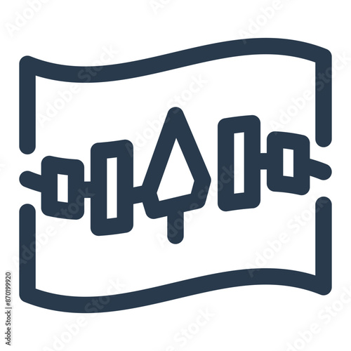 Iroquois Flag Representing Indigenous North American Heritage