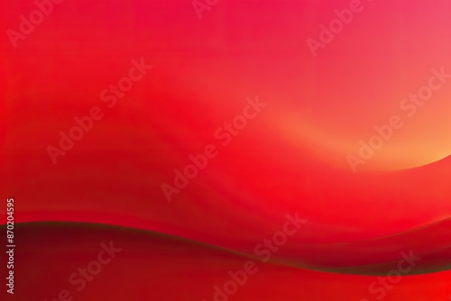 Red Wave Abstract Background