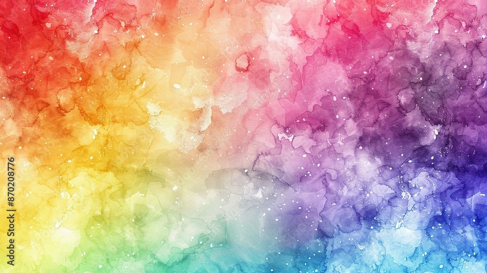 Dynamic Rainbow Watercolor Texture Dynamic Rainbow Watercolor Texture