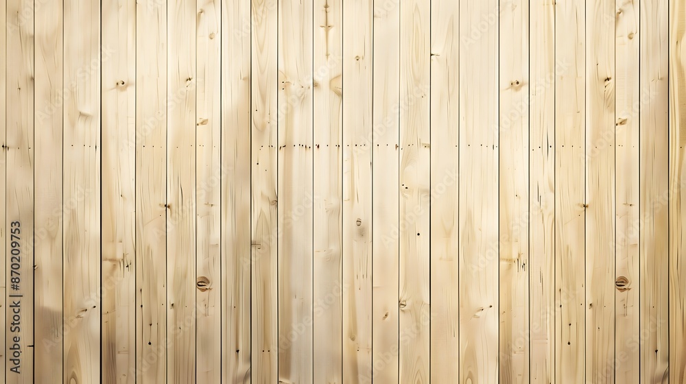 Fototapeta premium A wooden wall with a grainy texture