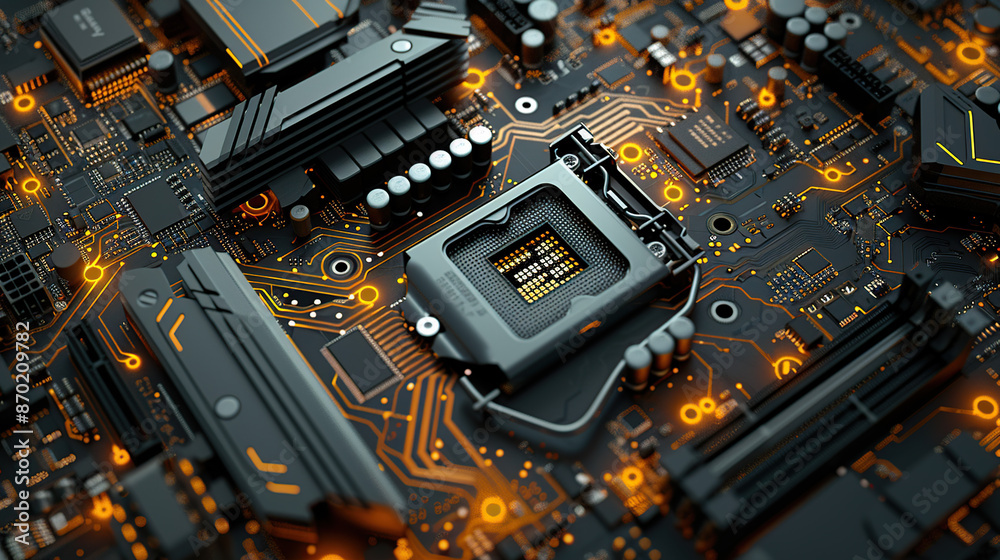 Electronic components, integrated circuit boards, electronic devices