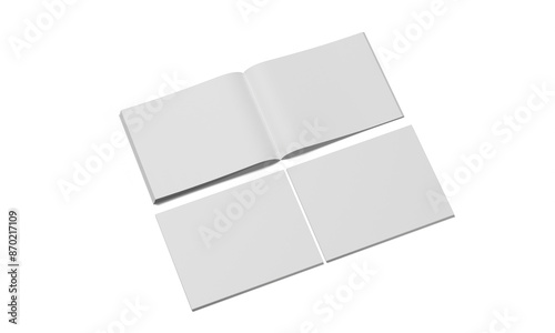 3D rendering Magazine Mockup for the best presentation of your product