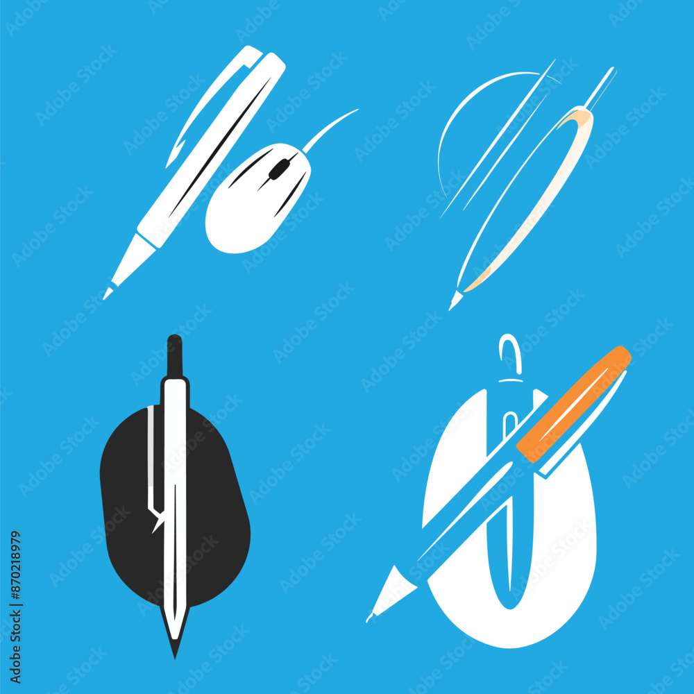 Illustration of pen icon Illustration of pen icon