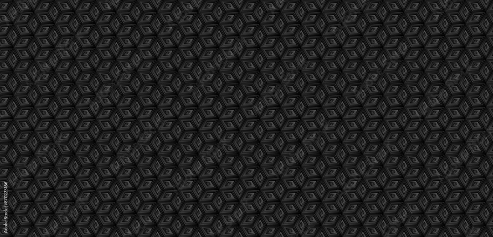 Abstract hexagonal geometric pattern background Abstract hexagonal geometric pattern background