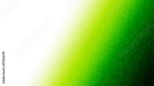 Abstract light and dark green grainy texture gradient background. Colorful digital background with grain soft noise effect pattern.