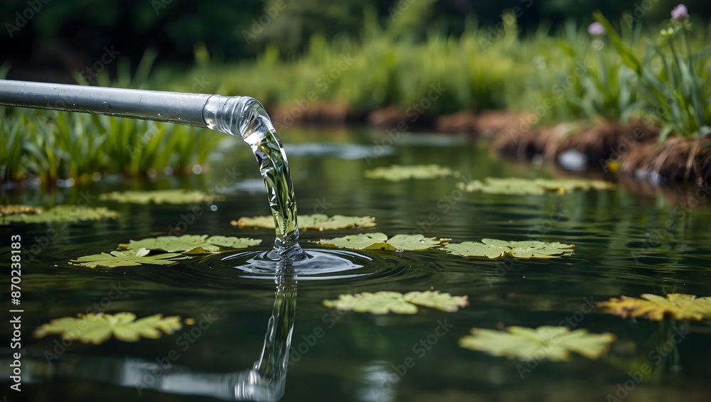 The role of water plants in natural water purification processes ai_generated