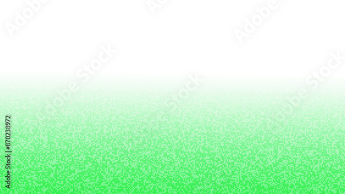 Abstract light green grainy texture gradient background. Colorful digital background with grain soft noise effect pattern.