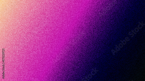 Abstract pink and dark pink grainy texture gradient background. Colorful digital background with grain soft noise effect pattern.