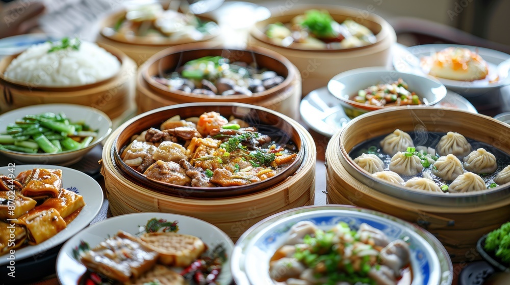 Local Classic Chinese Food, A Range Of Traditional Dishes