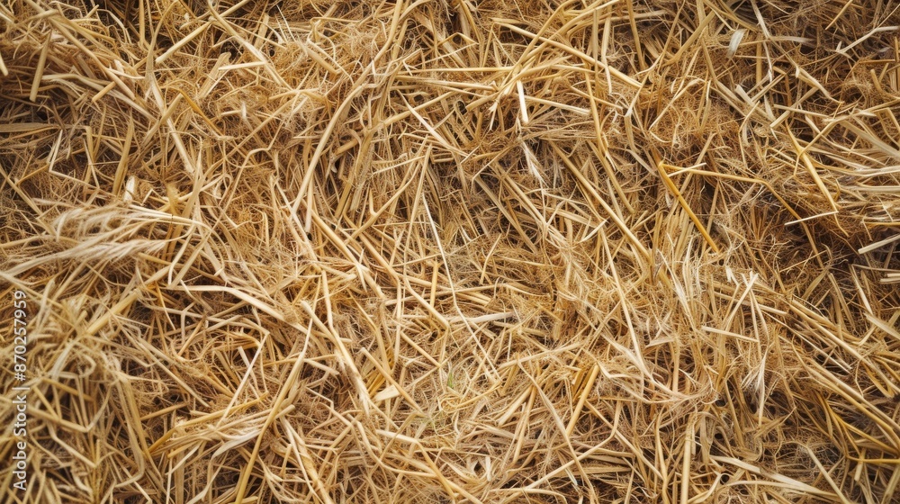 A highly detailed image of straw showing intricate textures and natural golden color, capturing the essence of rural life and agricultural harvest with precision. A highly detailed image of straw showing intricate textures and natural golden color, capturing the essence of rural life and agricultural harvest with precision.