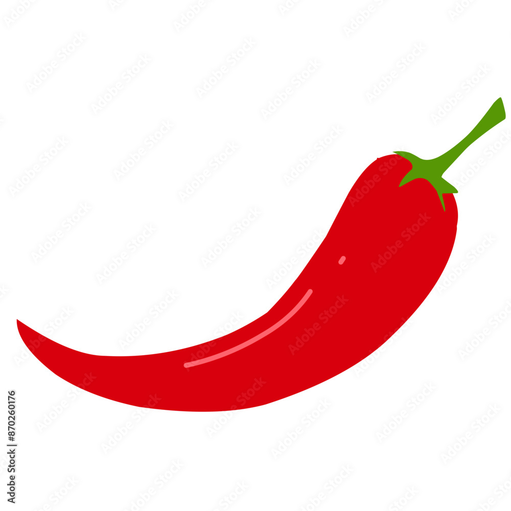 Red chili pepper Illustration Red chili pepper Illustration
