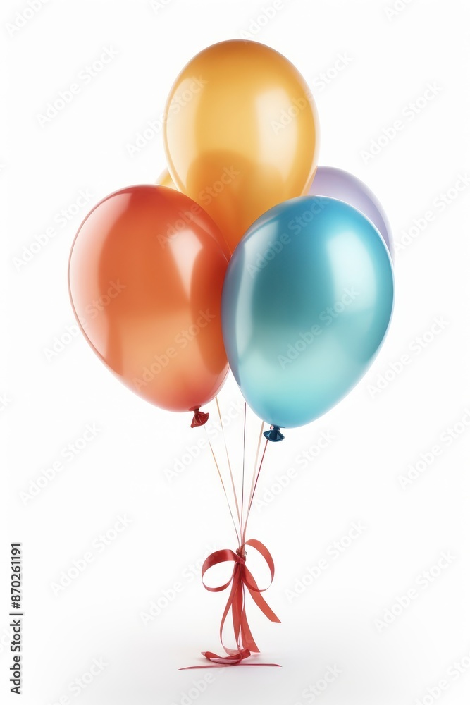 Colorful Balloons Cluster Colorful Balloons Cluster