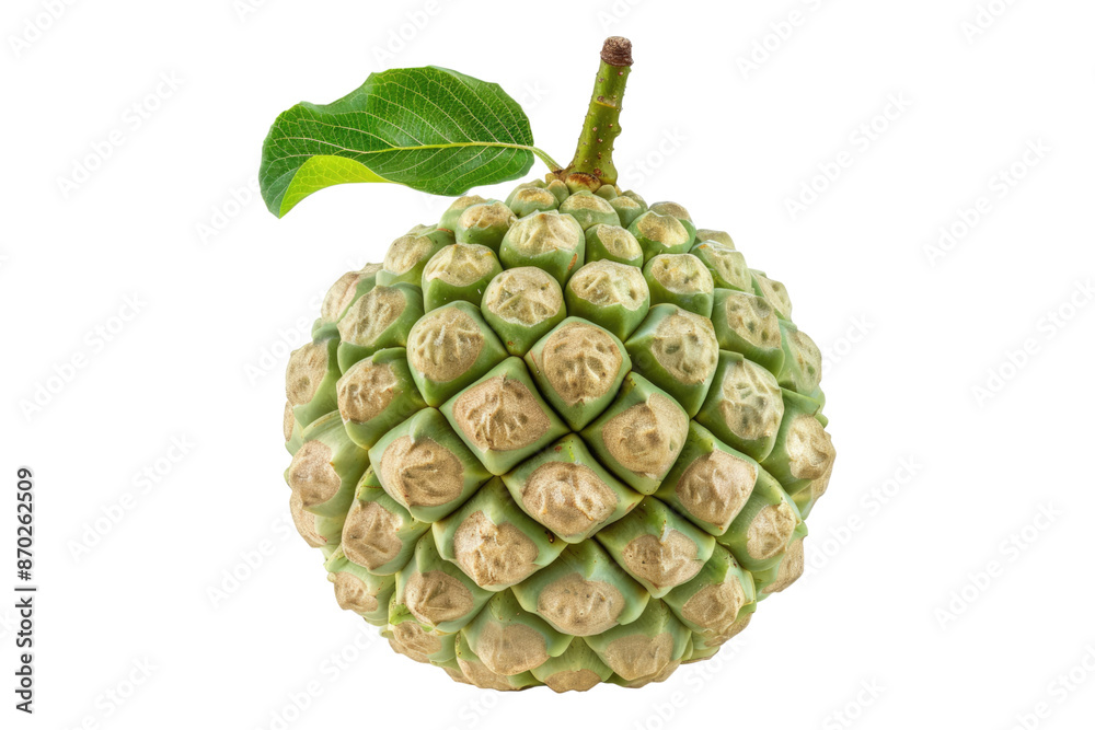 Custard apple isolated on transparent background Custard apple isolated on transparent background
