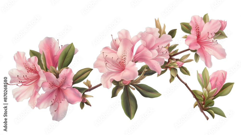A beautiful pink flower with a white background A beautiful pink flower with a white background