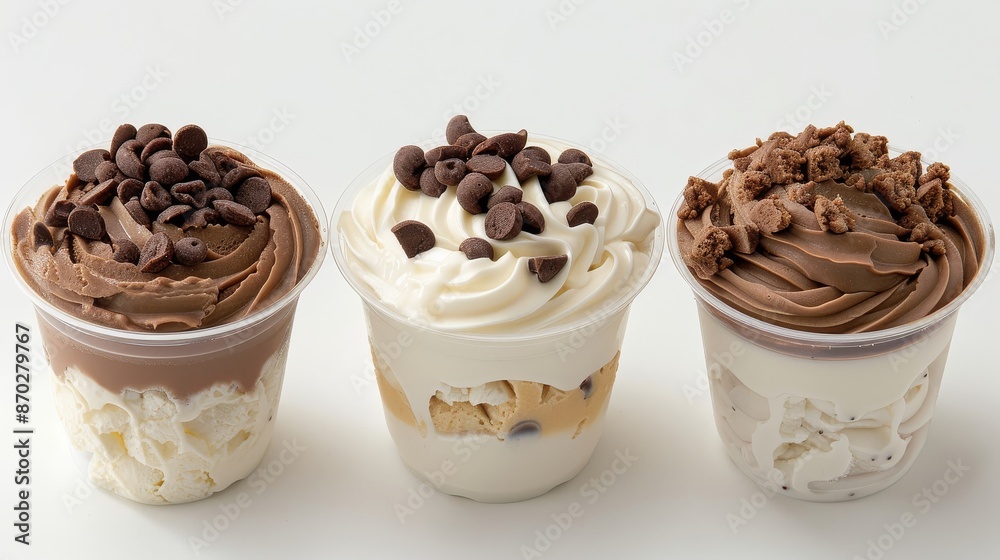 Background images of ice cream, desserts, giving a refreshing feeling. Background images of ice cream, desserts, giving a refreshing feeling.