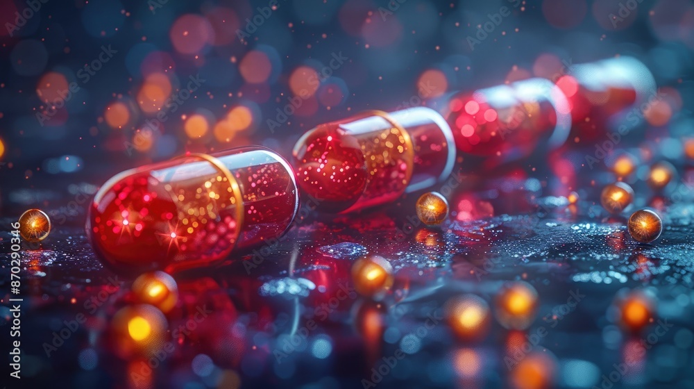 Realistic Photographic Image of Glucosamine Realistic Photographic Image of Glucosamine