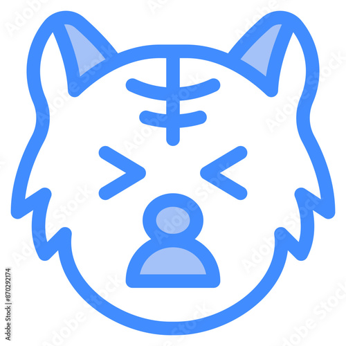 pain, cat, animal, wildlife, cat emoji Icon