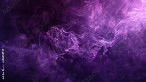 Wallpaper Mural Purple smoke illustration Torontodigital.ca