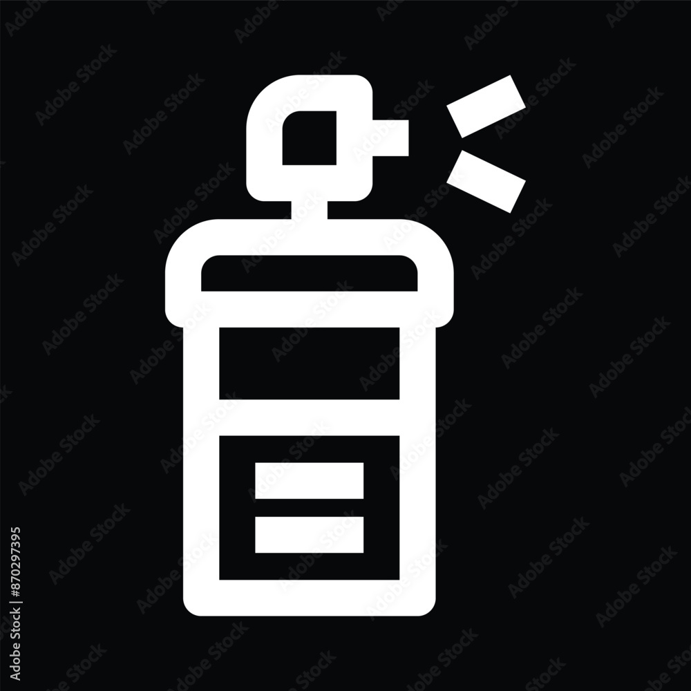 White Phone with Cross Inside Icon on Black Background White Phone with Cross Inside Icon on Black Background