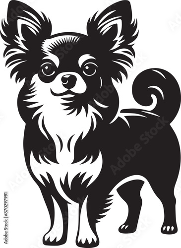 chihuahua dog vector