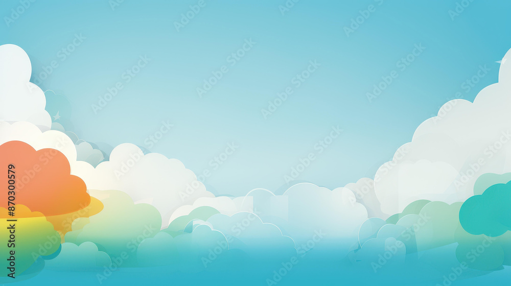 Vibrant speech bubble background with copy space for content creation. Vibrant speech bubble background with copy space for content creation.