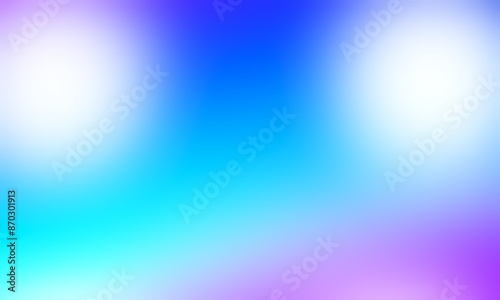 Abstract blurred background image of blue, purple colors gradient used as an illustration. Designing posters or advertisements.