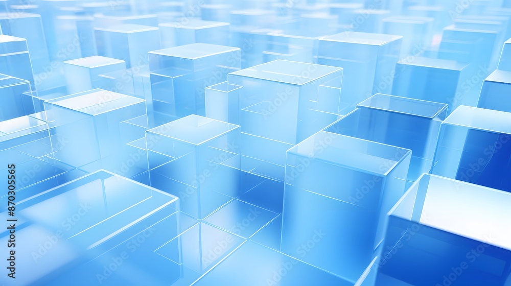 3d rendering of white and blue abstract geometric background. Scene for advertising, technology, showcase, banner, game, sport, cosmetic, business, metaverse. Sci-Fi Illustration. Product display 3d rendering of white and blue abstract geometric background. Scene for advertising, technology, showcase, banner, game, sport, cosmetic, business, metaverse. Sci-Fi Illustration. Product display