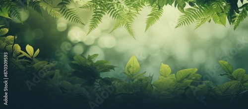 Nature-themed abstract back...