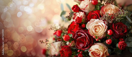 Beautiful flowers in a bouq...