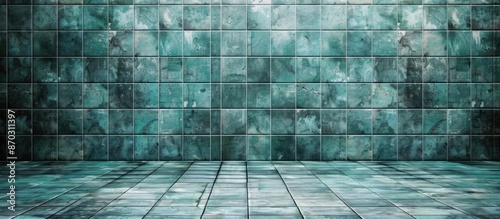 Grunge bathroom tiles. with...