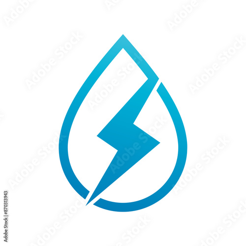 Water service logo design template Free Download Water service logo design template - GFXLoad