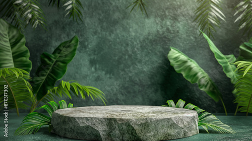 podiums for product placement and mock up