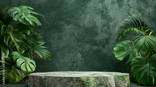 podiums for product placement and mock up