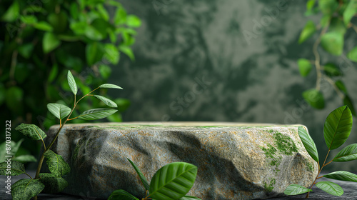 podiums for product placement and mock up