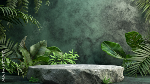 podiums for product placement and mock up