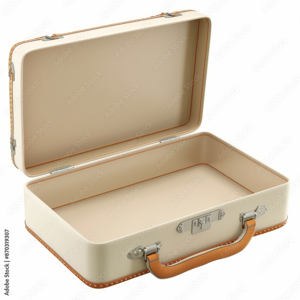 Large suitcase on white background. Large suitcase on white background.