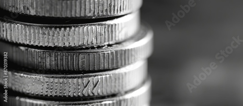 A close-up photo of a stack...