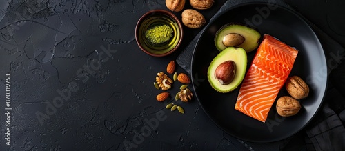 Healthy fat sources like av...
