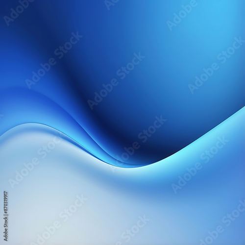 Abstract blue gradient background looks modern blurry textured blue wallpaper. ai