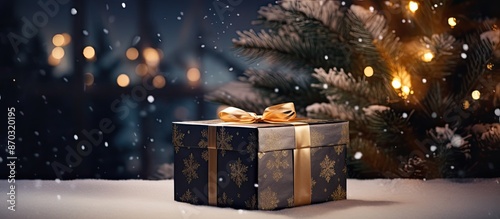 A stunning gift box and fir...