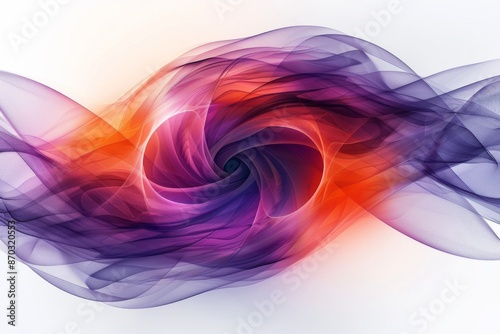 Wallpaper Mural Fluid abstract wave design in soft pastel colors ideal for representing concepts of motion tranquility and modern art Torontodigital.ca