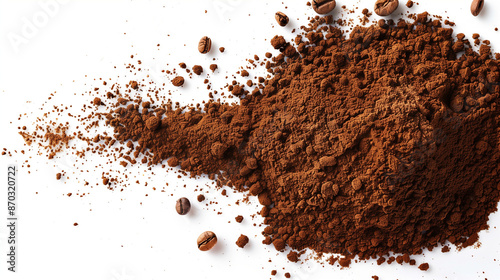 coffee power spread isolate...